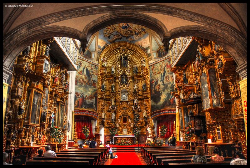 Ла Ененанзе Црква во Мексико Сити, Мексико – Римокатоличка црква (Позната е како црква на Пресвета Богородица. Изградена е 1778 година.)