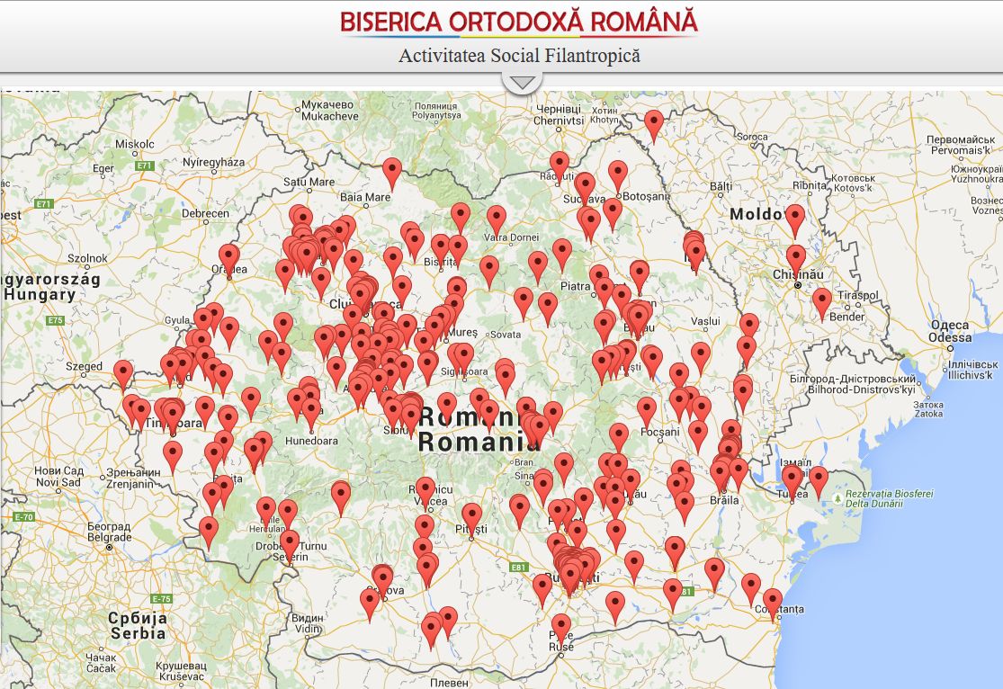 Романската црква на интерактивна мапа ги обележа сите социјални пунктови