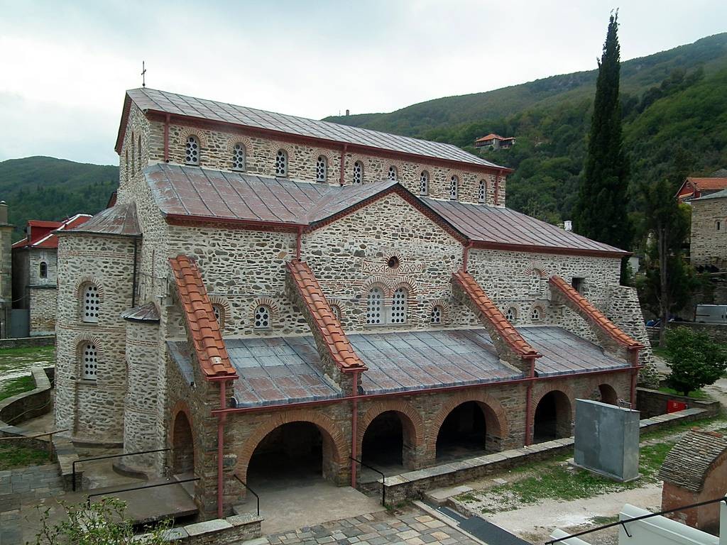 Најстарата црква на Света Гора - Успение на Пресвета Богородица 