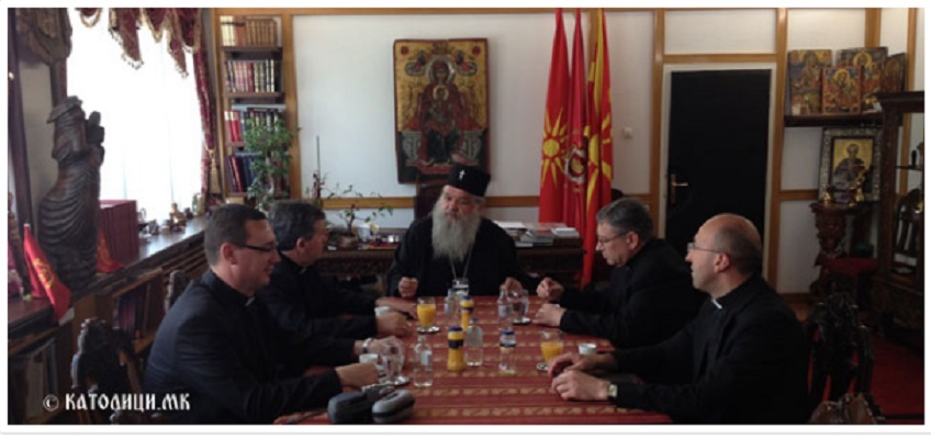 Средба на Архиепископот Стефан Скопскиот и со Бискупот од Босна