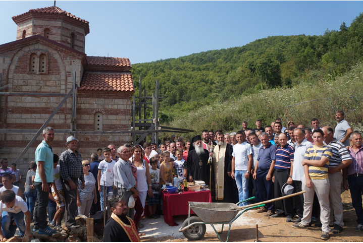 Почна изградбата на конаците од манастирот „Свети Атанасиј“ во Кривогаштани