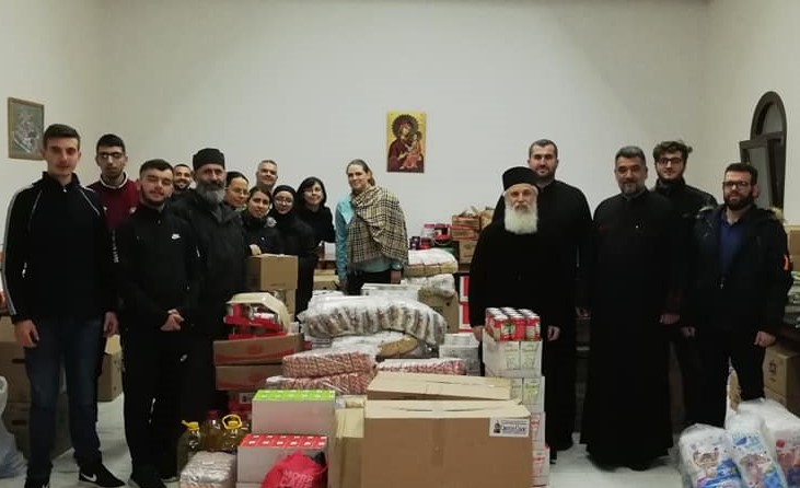 Хуманитарната помош од Хуманитарната организација „Свети Спас“ пристигна во Драч