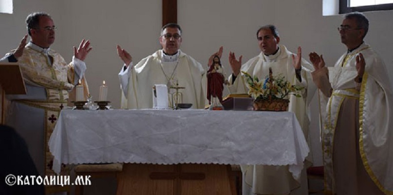 Католиците го прославија патрониот празник на црквата во Бистренци