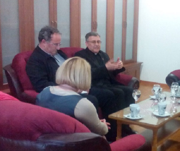 Средба Бискупот Стојанов со полскиот амбасадор