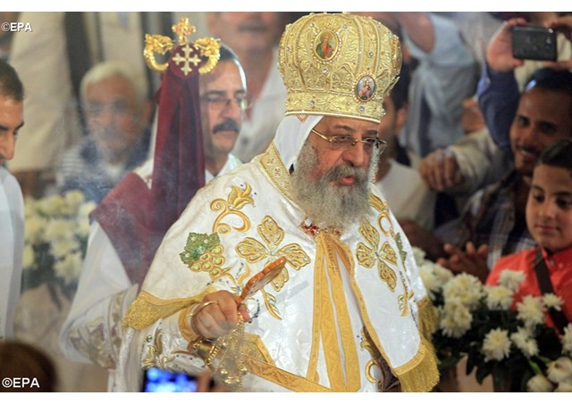 Папата му пиша на поглаварот на Коптите