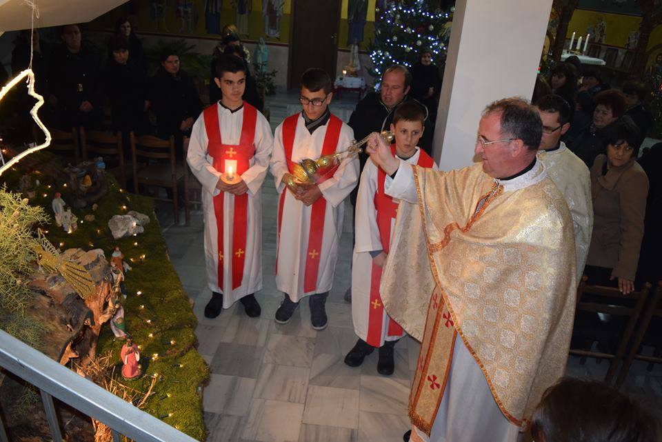 Католиците – унијати Божик го прославија во црквата во Радово