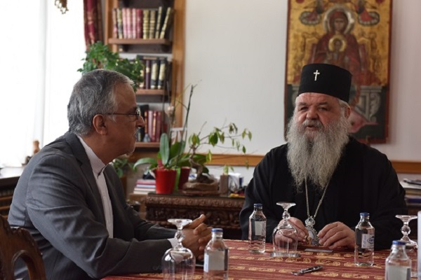 Архиепископот Стефан на средба со иранскиот амбасадор во Скопје