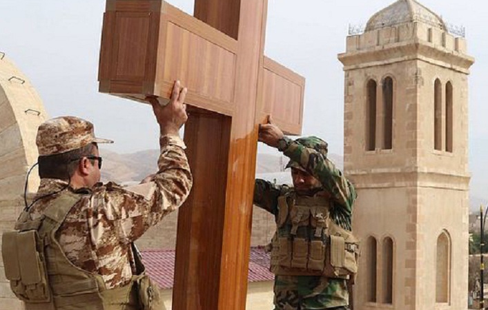 Ирак: свештеници помагаат во возобнова на домовите на христијаните на ослободените територии