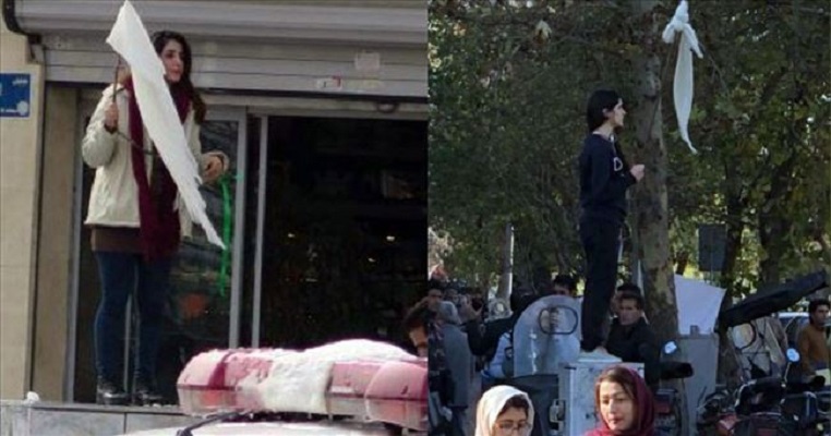 Жените во Иран протестираа против присилното носење хиџаб