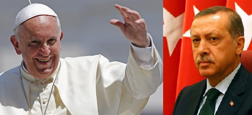 Ердоган ќе биде првиот турски претседател кој утре ќе влезе во Ватикан