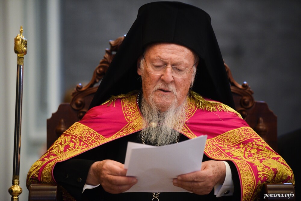 Вселенскиот Патријарх Вартоломеј: Црквата на Србија постапи правилно што се придружи на одлуката на Вселенската патријаршија