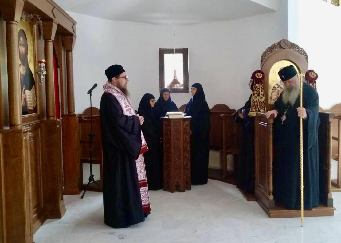 Прва посета на Архипископот Стефан во манастирот на неговиот викарен епископ